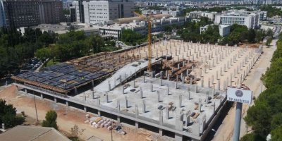 Akdeniz Üniversitesi katlı otoparkının yüzde 60’ı tamamlandı