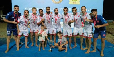 Kumda şampiyon Alanya Belediyespor