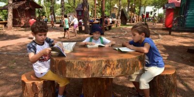 Çocuklar bu kütüphaneyi çok sevdi