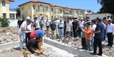 Çamyuva kapalı pazar yerinin temeli atıldı