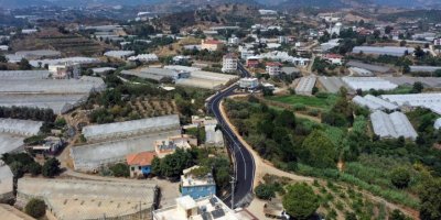 Alanya Belediyesinden asflatlama çalışmaları