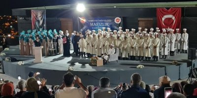 Korkuteli’de 79 hafız için Hafızlık İcazet Merasim yapıldı