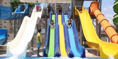 Yaz sıcakları Mezitli’de keyfe dönüşüyor