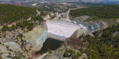 Burdur Gölhisar Yusufca Barajı tamamlanarak su tutulmasına başlandı