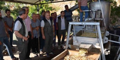 Orman Bölge Müdürü Yalçın, Mut’taki sahalarda incelemelerde bulundu