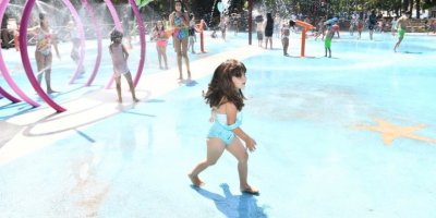 Su Oyun Parkları Çocukların Eğlence Ve Serinleme Kaynağı Oldu