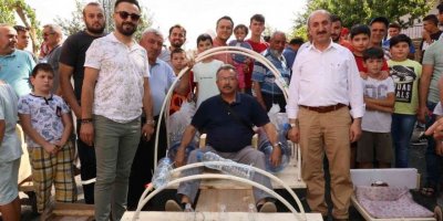 Adana’da tahta arabalar yarıştı