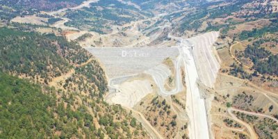 Sorgun Barajında çalışmalar devam ediyor