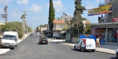 Mersin’de yol çalışmaları sürüyor