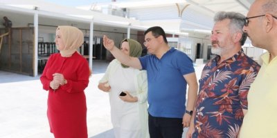 Kepez Balık Pazarı açılış için gün sayıyor