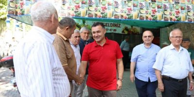 Başkan Yücel Gedevet Yaylası’nda vatandaşlarla buluştu