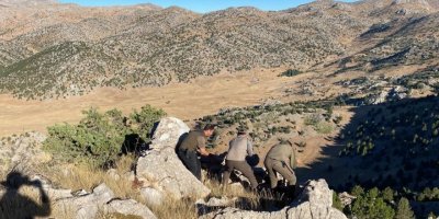 Yasadışı avda kullanılan gümeleri dronla bulup imha ettiler