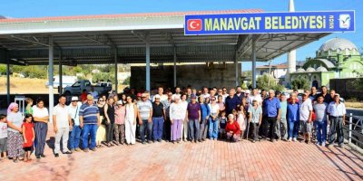 Manavgat Belediyesinden, Saraçlı Mahallesine kapalı alan