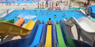 Mezitli Belediyesinin Aquapark’ndan 36 bin kişiyi faydalandı