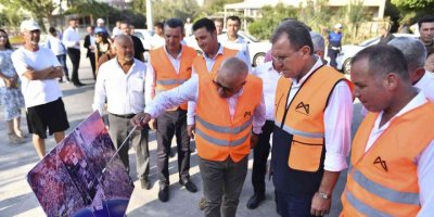 Seçer: "Rahat ve konforlu yollar için pist gibi yollar yapıyoruz"