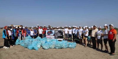 Adanalıoğlu sahili baştan aşağı temizlendi