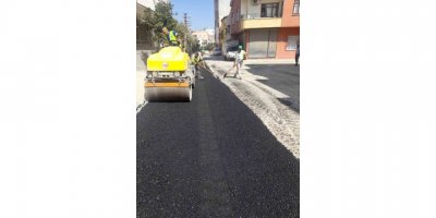 Toroslar’da yol çalışması sürüyor
