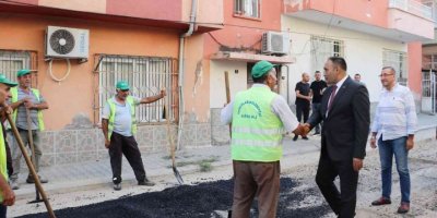 Başkan Yılmaz, sahada çalışmaları inceledi