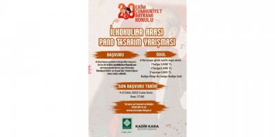 Osmaniye’de “29 Ekim Cumhuriyet Bayramı” temalı resim yarışması