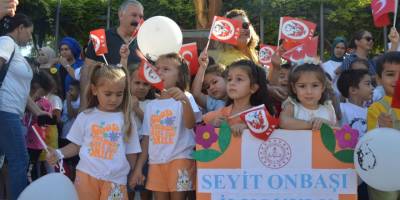 Okul öncesi çocuk şenlikleri büyük ilgi gördü