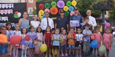 Okul öncesi eğitime minikler dikkat çekti