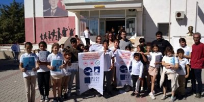 Datça'da, öğrencilere Akdeniz fokları anlatıldı