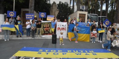 Bodrum'da Yaşayan Ukraynalılardan Rusya'ya Tepki