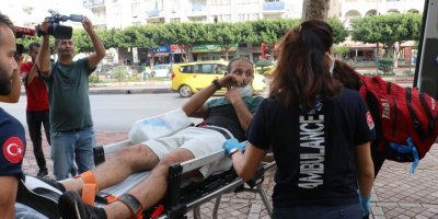 Kavgada Vuruldu, Yaralı Halde Eve Gitti; O Anlar Kamerada