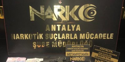 Antalya’da Uyuşturucu Operasyonu; 9 Kilo Esrar, 3 Kilo Metamfetamin Ele Geçirildi