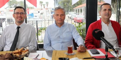 Türsab Başkanı Bağlıkaya, Kemer'de Üyelerle Buluştu