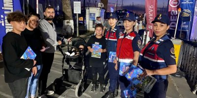 Jandarma The Bodrum Cup'ta Hem Erkek Hem De Kadınları Bilgilendirdi