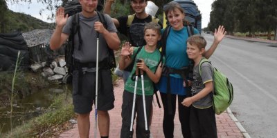 Gürcü Aile 4'üncü Kez Likya Yolu'nda