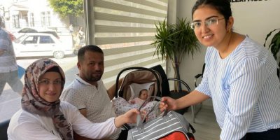 Yeni doğan bebeklere 'hoş geldin' hediyesi