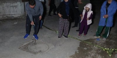 Krokiyle kanalizasyonda aranan Muhammet'in annesi: Oğlum bulunsun