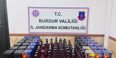 Burdur'da uyuşturucu ve kaçak içki operasyonu