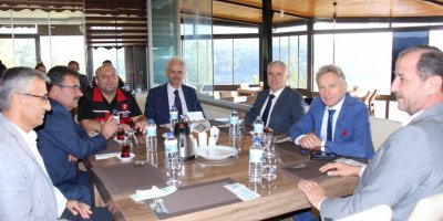 Kaymakam Tanrıkulu, muhtarlarla buluştu