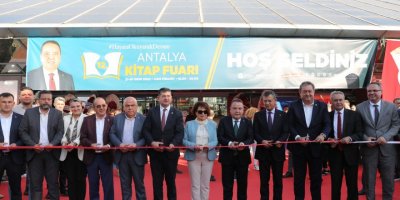 12. Antalya Kitap Fuarı açıldı