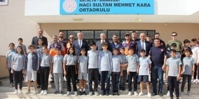 Manavgat'ta deprem tatbikatı