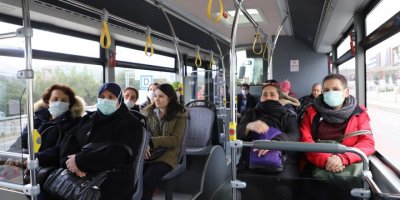 Muğla'da kadınlar otobüsten istediği yerde inebiliyor