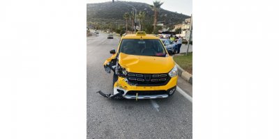 Kaş'ta kaza: 1 yaralı