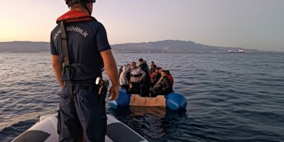 Bodrum'da 30 kaçak göçmen kurtarıldı