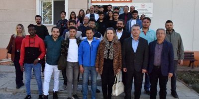 Mühendislik öğrencileri su ürünlerini inceledi