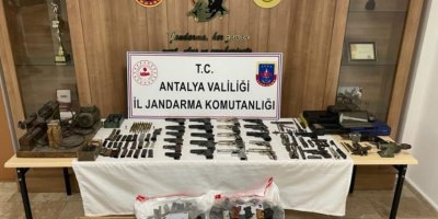 Jandarmadan kaçak silah atölyesine baskın