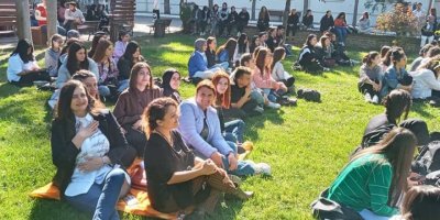 Öğrencilere doğru nefes alma teknikleri anlatıldı