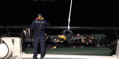 Bodrum'da 28 kaçak göçmen yakalandı