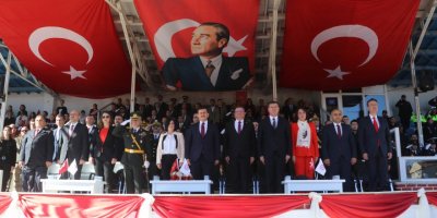 Burdur'da 29 Ekim coşku ile kutlandı