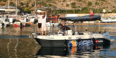 Usta oltalar Alanya’da yarıştı