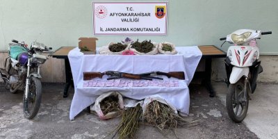 Ormanda uyuşturucuya jandarma baskını