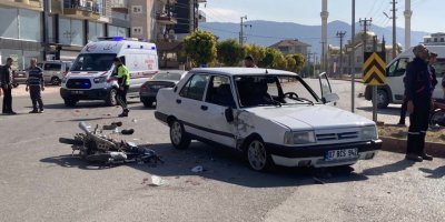 Bucak'ta kaza: 2 yaralı