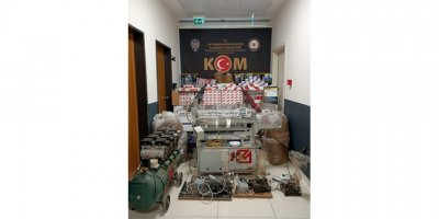 Afyonkarahisar'da kaçak sigara operasyonu